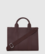 Bolso tote mediano Rue St-Guillaume tabaco